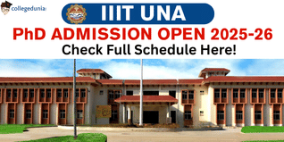 IIIT Una Begins PhD Admission for Academic Session 2025–26: Apply by December 28